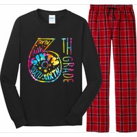 Fun Tye Dyed Sixth 6th Grade Long Sleeve Pajama Set