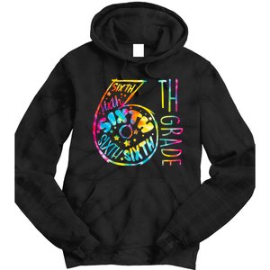 Fun Tye Dyed Sixth 6th Grade Tie Dye Hoodie