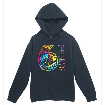 Fun Tye Dyed Sixth 6th Grade Urban Pullover Hoodie