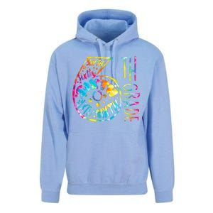 Fun Tye Dyed Sixth 6th Grade Unisex Surf Hoodie