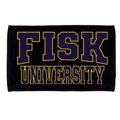 Fisk University Nvy01 Microfiber Hand Towel