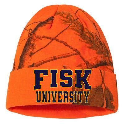 Fisk University Nvy01 Kati Licensed 12" Camo Beanie