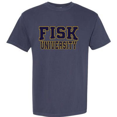 Fisk University Nvy01 Garment-Dyed Heavyweight T-Shirt