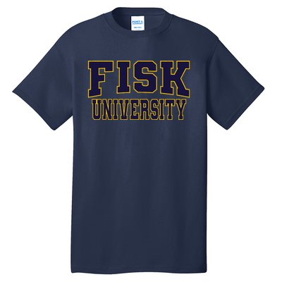 Fisk University Nvy01 Tall T-Shirt