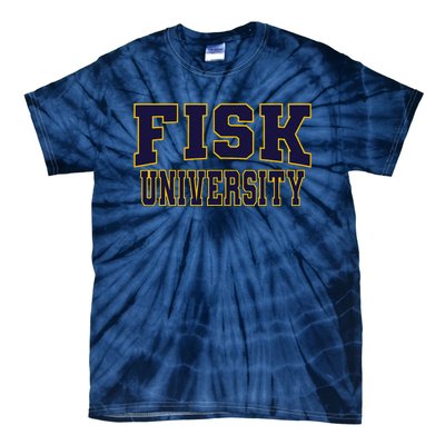 Fisk University Nvy01 Tie-Dye T-Shirt