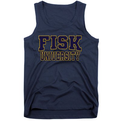 Fisk University Nvy01 Tank Top