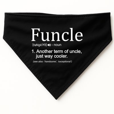 Funcle Definition Another Term For Uncle Just Way Cooler USA-Made Doggie Bandana