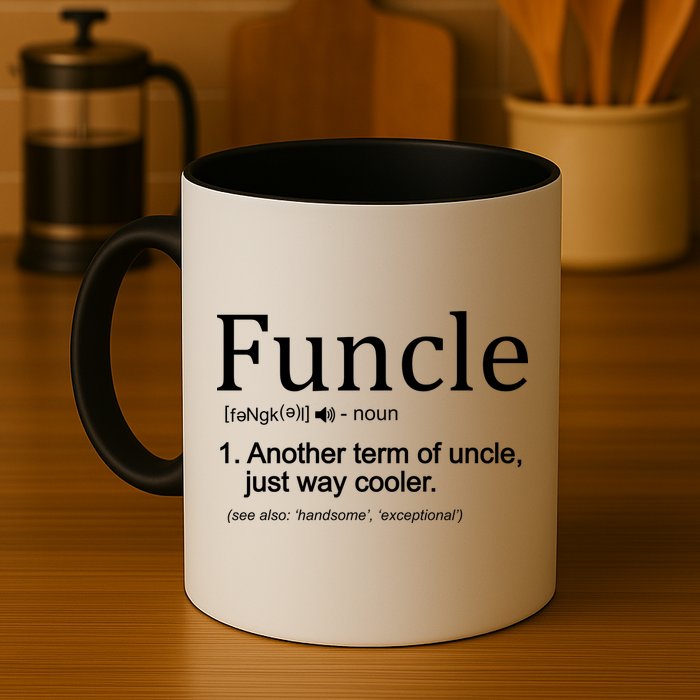 Funcle Definition Another Term For Uncle Just Way Cooler Mug
