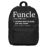 Funcle Definition Another Term For Uncle Just Way Cooler 16 in Basic Backpack
