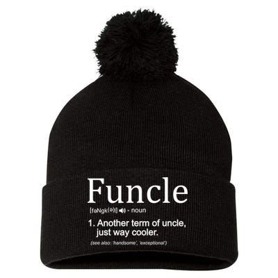 Funcle Definition Another Term For Uncle Just Way Cooler Pom Pom 12in Knit Beanie