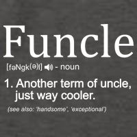Funcle Definition Another Term For Uncle Just Way Cooler Vector Backpack