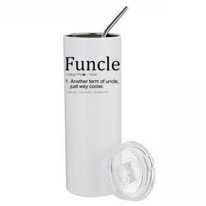 Funcle Definition Another Term For Uncle Just Way Cooler Stainless Steel Tumbler