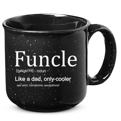 Funcle Definition Like Dad Only Cooler 15oz Campfire Ceramic Mug