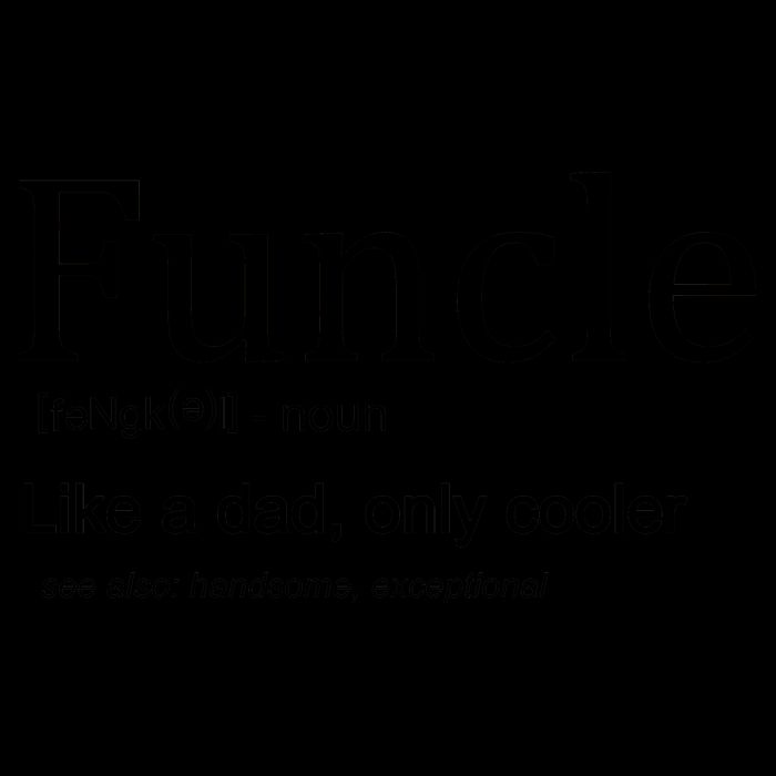 Funcle Definition Like Dad Only Cooler 16oz Travel Tumbler