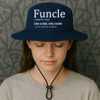 Funcle Definition Like Dad Only Cooler Bucket Hat