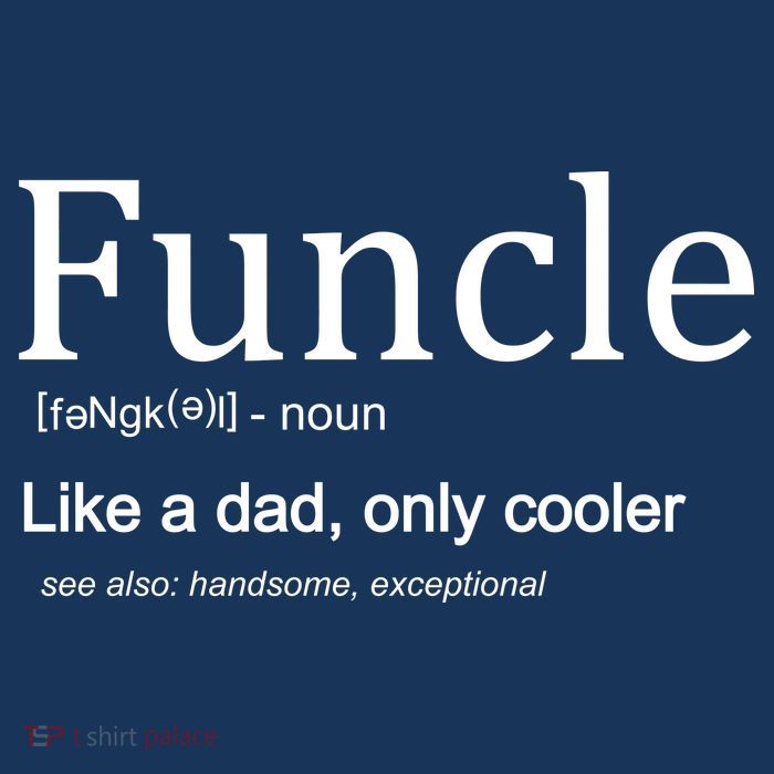 Funcle Definition Like Dad Only Cooler Premium T-Shirt