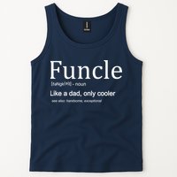 Funcle Definition Like Dad Only Cooler Tank Top