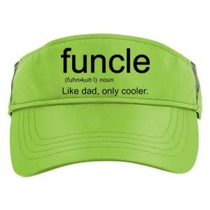 Funcle Definition Uncle Like Dad Only Cooler Adult Drive Performance Visor