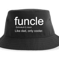 Funcle Definition Uncle Like Dad Only Cooler Sustainable Bucket Hat