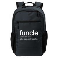 Funcle Definition Uncle Like Dad Only Cooler Backpack