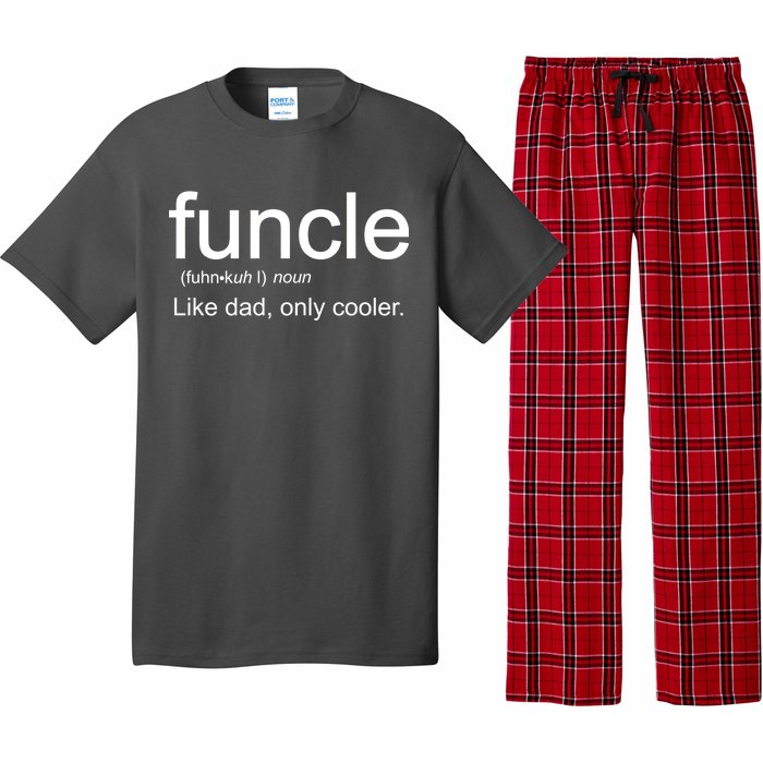 Funcle Definition Uncle Like Dad Only Cooler Pajama Set