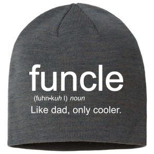 Funcle Definition Uncle Like Dad Only Cooler Sustainable Beanie