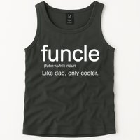 Funcle Definition Uncle Like Dad Only Cooler Tank Top