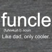 Funcle Definition Uncle Like Dad Only Cooler Toddler T-Shirt