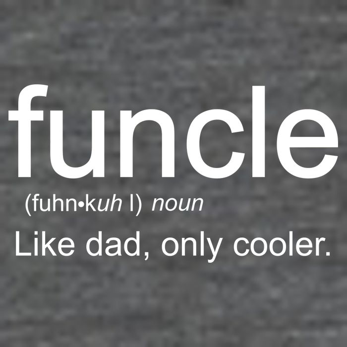 Funcle Definition Uncle Like Dad Only Cooler Toddler T-Shirt