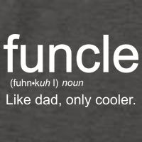 Funcle Definition Uncle Like Dad Only Cooler Vector Backpack