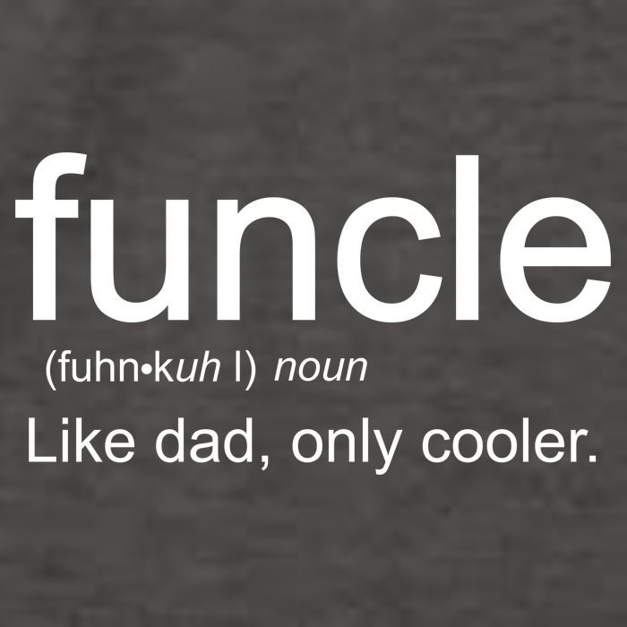 Funcle Definition Uncle Like Dad Only Cooler Vector Backpack
