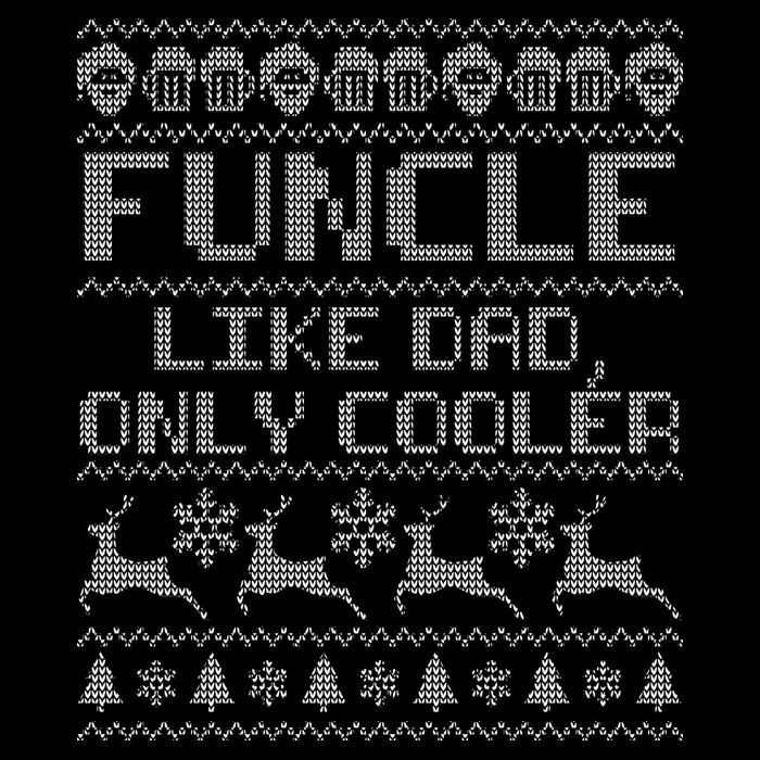 Funcle Like A Dad Only Cooler Ugly Christmas  Apron