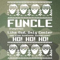 Funcle Like Dad Only Cooler Ugly Christmas Legacy Tie Dye Trucker Hat