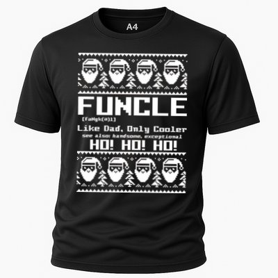 Funcle Like Dad Only Cooler Ugly Christmas Performance Shirt