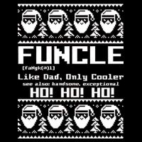 Funcle Like Dad Only Cooler Ugly Christmas Impact Tech Backpack