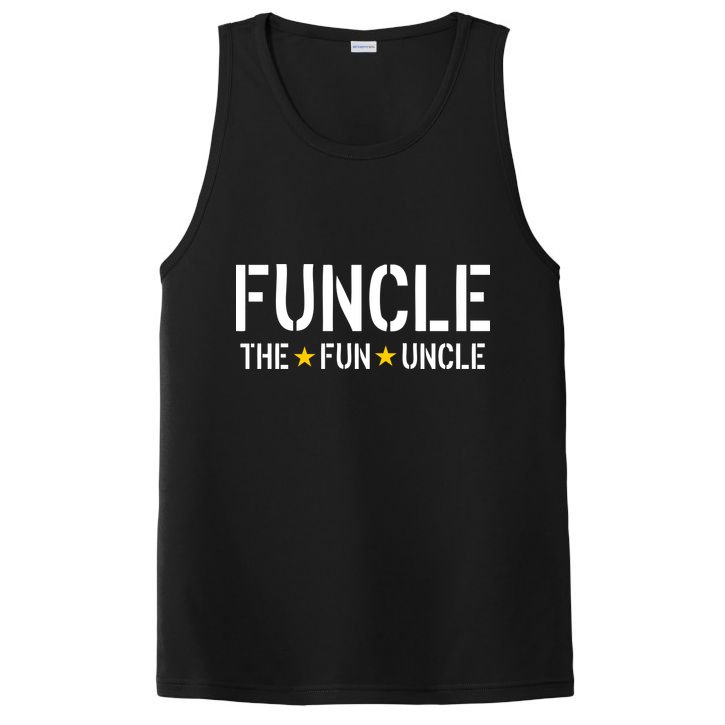 Funcle The Fun Uncle Army Stars PosiCharge Competitor Tank