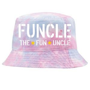 Funcle The Fun Uncle Army Stars Tie-Dyed Bucket Hat