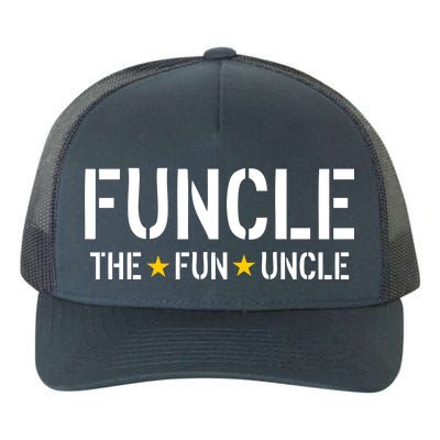 Funcle The Fun Uncle Army Stars Yupoong Adult 5-Panel Trucker Hat