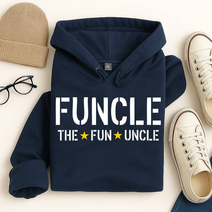 Funcle The Fun Uncle Army Stars Hoodie