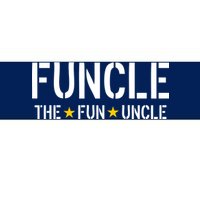 Funcle The Fun Uncle Army Stars Bumper Sticker