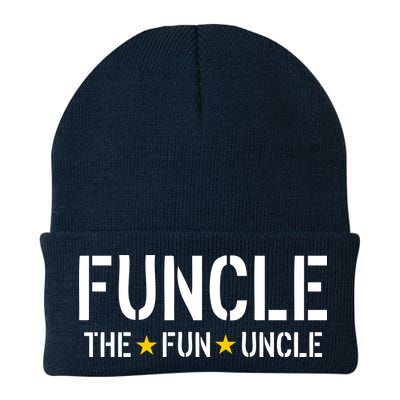 Funcle The Fun Uncle Army Stars Knit Cap Winter Beanie