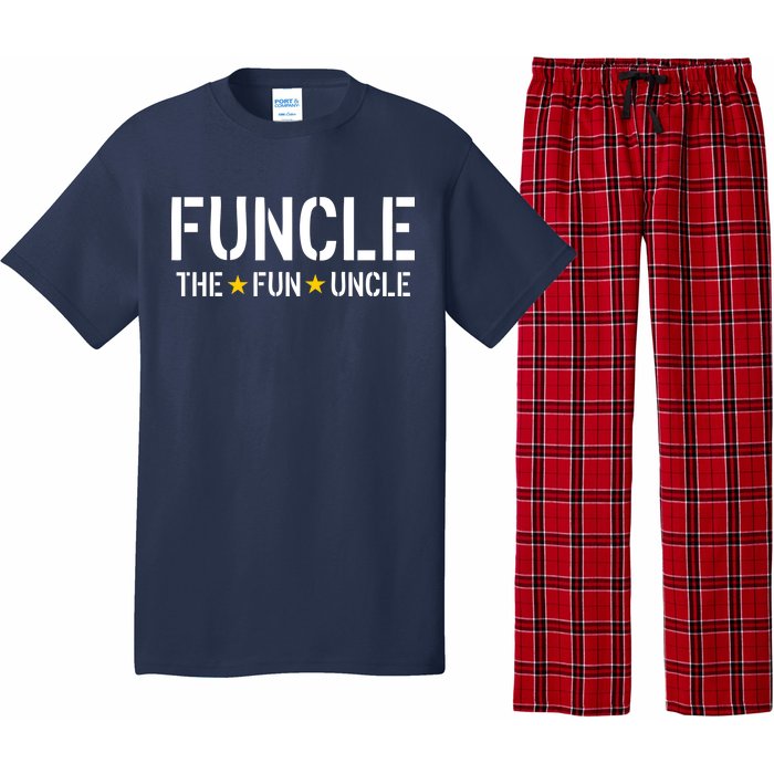 Funcle The Fun Uncle Army Stars Pajama Set