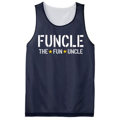 Funcle The Fun Uncle Army Stars Mesh Reversible Basketball Jersey Tank