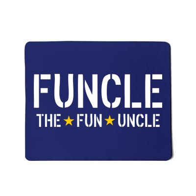 Funcle The Fun Uncle Army Stars Mousepad