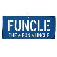 Funcle The Fun Uncle Army Stars Large Microfiber Waffle Golf Towel