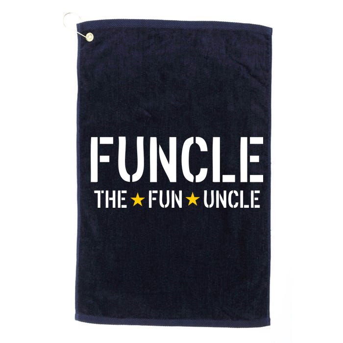 Funcle The Fun Uncle Army Stars Platinum Collection Golf Towel