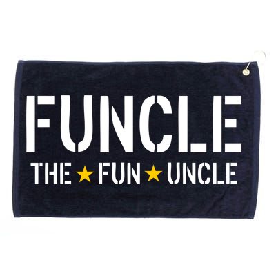 Funcle The Fun Uncle Army Stars Grommeted Golf Towel