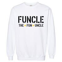 Funcle The Fun Uncle Army Stars Garment-Dyed Sweatshirt