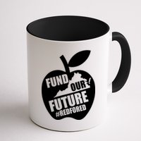 Fund Our Future Red for Ed Virginia Mug