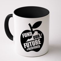 Fund Our Future Red for Ed Virginia Mug